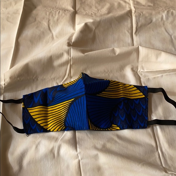 other Other - Authentic reversible African print facial mask